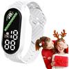 Generic Orologio fitness per bambini - orologio touch screen, tracker portatile accurato, cardiofrequenzimetro, contapassi, calorie bruciate, orologio digitale intelligente dal design moderno per ragazzi e