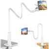 Genérico Supporto per cellulare con collo di cigno a 360°, braccio flessibile e pinza mobile per iPhone 16 15 14 13 12 11Pro Max Mini, Samsung, Huawei, Smartphone, supporto per telefono universale regolabile
