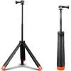 Sxhlseller Tripode a Bastone Selfie Galleggiante for 13 12 11 10 9 8, OsmoAction 3/4/5 Pro, 360 X4/3 Ace Pro 2 Action Camera, 4 in 1 Polo Monopode Estendibile a Prova D'acqua,