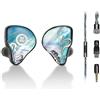 HiFiGo Juzear Defiant Gamefidelity Edition Gaming IEM, auricolari cablati con driver ibrido 1DD+3BA, monitor in-ear con isolamento acustico con microfono HD, sostituibili da 3,5 mm/USB‑C per PC/PS5