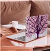 HLAAJJX Custodia per MacBook Air 13 Pollici M1 2021 2020 2019 2018 Modello A2337 A2179 A1932 con Touch ID,Cover Protettiva in Plastica per Mac Air 13.3 Case,Albero a Pois