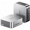 AOOSTAR MACO Mini PC, AMD Ryzen 7 6850H (8C/16T, fino a 4.7GHz), 24GB RAM 5, 1TB SSD PCIe 4.0, Windows 11 Pro, Radeon 680M, OCuLink, 2xUSB4, 2x2.5G LAN, Uscita 4K Quad, Sblocco Impronta