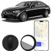 ElLLYYE GPS Tracker per Auto, Localizzatore GPS per Auto Senza Abbonamento, Funziona con A-pple Dov'è (Solo iOS), IP65 Impermeabile, Autonomia Fino a 365 Giorni, Adatto per Auto, Biciclette e Bagagli (Nero)