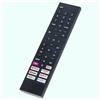 AULCMEET Telecomando vocale di ricambio ERF3B80H, fit for Hisense TV QLED ERF3B80H Sub ERF3A80 ERF3B80H ERF3C80H ERF3D80H ERF3E80H ERF3I80H ERF3H80H ERF3AB80H ERF3N80H ERF3F90H 65A67G 43A67GTUK 50A67GTUK