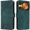 XINNI Cover per ZTE Nubia Music 2/Z2460 Custodia | RFID Protection Flip Magnetica Pelle PU/TPU Portafoglio