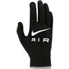 Nike M LG Knit AIR N.100.7494.093.LX - Guanti da uomo, colore: Nero/Argento/Bianco, L/XL