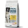 Generico Monge Special Dog Excellence Medium Adult Pollo 3Kg, alimento completo per cani adulti di taglia media con riso, semi di lino e agrumi, senza coloranti, confezione da 3 chilogrammi.