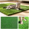pziutdema Erba artificiale per cani, 80 x 50 cm, lettiera di ricambio lavabile, per addestramento dei cuccioli, erba di ricambio, per appartamento, balcone, casa e cani grandi e piccoli (50 x 60 cm)
