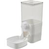 Generico Abbeveratoio Per Uccelli Distributore D'acqua Automatico Trasparente Distributore Acqua E Cibo Per Gattini Conigli Accessorio Gabbia Per Pappagalli Calopsiti Inseparabili Piccoli Animali ABS 520ml / 1