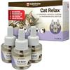 Veddelholzer Relax Cat Pheromone Set di Ricarica per Gatti Composto da 3 Flaconi da 45ml, Calmante per Gatti, Mezzi per Rilassamento e Anti-Stress per Gatti, Previene l'Urinazione e Graffi