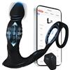 Aurapleasure Vibratori Anali per Uomo Massaggiatore Prostatico Silicone Plug Anale