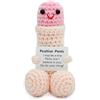 RUKAN Pocket Hug Penis, Bambola del pene portafortuna, regalo positivo, patate positive, regalo divertente per uomini, piccolo regalo per uomini e donne