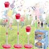 HBSFBH Standing Bubble Machine Lamp, Macchina per Bolle di Sapone per Bambini, Bubble Makers per Bambini con Bolle, Sparabolle di Sapone, Bubble Torch, Lampada per macchina bolla in piedi, per Giardino Festa