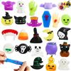 JOYIN 24 pezzi di Halloween Mochi Squishy, giocattoli da schiacciare Fidget, dolci Fidget per dolci o aspro, feste di Halloween, niente caramelle