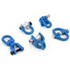 KEEDA RC, fibbia di traino in metallo, per TRX4 D90 TF2 Axial SCX10 CC01 Redcat 1/10 RC Crawler Car (blu, 5 pezzi)