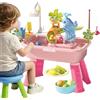 Generico Outdoor Water Play Table for Children,elettrica Tavolo Sabbia E Acqua per Bambini,Lavandinos da Gioco con Acqua Corrente,Giochi da Spiaggia Educativi,Set Gioco Sensoriale di attività