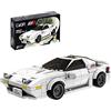 CaDA C55012W Set di Costruzioni Giocattolo con Licenza Initial D,Modello Auto da Corsa Mazda FC3S RX-7,282 Pezzi Set di Costruzioni Auto 1:24 Giocattoli Bambino 4 Anni…