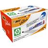 Bic Velleda 1751 Whiteboard Marker Chisel Tip Line Width 3.7-5.5mm Red Ref 1199175103 [Pack 12]