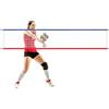 Generic Rete da pallavolo per piscina, 4,1 x 9,1 m, rete da pallavolo per piscina all'aperto, parti di ricambio, portatili per giochi d'acqua, badminton, tennis, uomini, donne, adulti e bambini