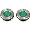 Arc SwingLab 2 pesi verdi per testa da golf aftermarket con inserto a quadrifoglio, compatibili con putter Scotty Cameron da 5 g a 45 g (2 x 5 g)