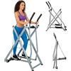 Generic Allenatore ellittico portatile per tutto il corpo con monitor LCD per allenamenti a casa, palestra, ufficio
