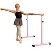 Cannons UK Barra da balletto/stretching portatile, autoportante, lunghezza 1,1 m, altezza regolabile 85-105 cm, piedini antiscivolo (barra per balletto)