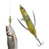 Generico Esca da pesca Dragonfly - Swimbait da 8 cm con delineate | Esca in acciaio