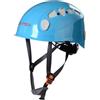 AMSLSIU Casco protettivo per lavori sugli alberi, con caratteristiche traspiranti per alte prestazioni ed efficacia, per arrampicata su roccia, per, Bianco, 26x20.5 cm