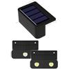GADSQDKOK 1-8 Pezzi luci solari a LED for Esterni IP65 Impermeabile Portico Luce Scale Lampada Decorativa da Parete for la Decorazione della Piscina recinto del Cortile della casa(1bead-White,8pcs)