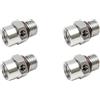 Vjsujehgy 4X Accessori per Valvola Limitatrice di Pressione di Primo Stadio per Immersioni Subacquee Tecniche 180-200PSI