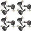 Vjsujehgy 12x Kit estremità Tirante per Carrello da Golf per Auto Club GandE 1976-2008 Lato Guida e Passeggero 7539 7540