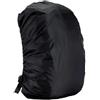 WANGSHAOWEI Coprizaino Impermeabile 35L 100L Zaino con Copertura Antipioggia Borsa Impermeabile Grande Polvere Borse da Campeggio for Escursionismo Portatile Nero Copertura 90L 120L 50L(35 40L Black)