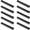 Vjsujehgy 10X Surfing Longboard Accessori Surfboard Fin Box 10 Pollici Tavola Lunga Nera Big Center Fin Box da Surf,Nero