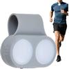 Generico Luce per Corsa | Lampada Clip Magnetica Antiscivolo | Luce LED Toracica Portatile in Silicone con 4 modalità Regolabili | Uomo Donna Bambini Corsa Ciclismo Campeggio