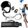 Generisch Attrezzatura da allenamento per pallavolo, supporto per esercizi di destrezza, set di fasce elastiche in nylon, 20 x 15 x 4 cm, per spiking, colpi, precisione, controllo, sviluppo dei riflessi