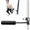 AHTAPFON Rullo a gamba singola per attacchi Power Rack, estensione per squat rastrelliera bulgara per attrezzatura da allenamento, accessori per la casa e la palestra (foro da 16 mm)