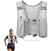 YDAKGUEY Gilet da corsa, zaino idrico con cinghie pettorali regolabili per acqua e telefono, gilet per idratazione donne e uomini, per trail running, escursionismo, ciclismo, maratona (grigio)