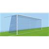 Cordamanía Cordamania 7 Rete per porte da calcio, Adulti Unisex, Bianco, 6,10x2,10x1,00x1,50