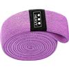 Vdaxvme Fascia di resistenza per allenamento Pilates con indicatori di forza e attivazione dell'anca, fascia per esercizi in palestra