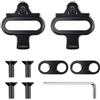 Bravien SPD Tacchetti per scarpe da ciclismo, set di tacchetti antiscivolo di alta qualità per MTB e spinning indoor, ricambio in metallo resistente per pedali senza clip a 2 bulloni, nero