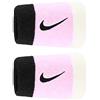 NIKE Coppia Polsini Tennis lunghi NIKE Swoosh Double Wide Pink Foam