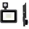 GADSQDKOK Sensore di Movimento LED PIR Luce di inondazione a LED Faretto a LED for Esterni Proiettore a LED 220V 100W 50W 30W 20W 10W Rilevatore di Movimento for Lampada da Esterno(35_100W)