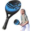 Generico Racchette da Paddle per Adulti Leggero Portatile Antiurto Ergonomico