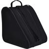 uoXHFdh Zaino for scarponi da sci, borsa for pattini a rotelle, scarpe ghiaccio, zaino in tessuto Oxford for e neve(Black)