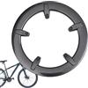 Générique Protezione per catena per bicicletta - Protezione per ruota a catena in PP resistente agli urti, spaziatura dei fori da 6,5 cm, protezione per vassoio resistente all'usura | Per pignone 40 42 denti