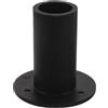 GATHINESS Inserti in Nylon Nero per Tubo Telescopico Scala da Barca, Resistente all'Usura e Compatibile Scalette per Yacht e Imbarcazioni Marine