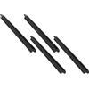 Vjsujehgy 4pz 400mm/15.75Pollici Tavola da Surf nel Plastica Fin Box Spina di Ricambio Pin Box Longboard Singola Tavola da Surf Fin Box