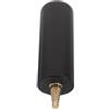 Luxshiny Prolunga per Stecca da Biliardo Nera in Plastico da 3 Pollici, Accessorio Portatile per Migliorare Lunghezza e Flessibilità Durante Partite di Biliardo