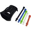 APGLSXY Tee per simulatore di golf leggero, base stabile, supporto di base di ricambio per prato con 5 tee simulatori pretagliati, accessori durevoli