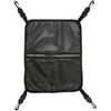Generisch Canadier Deck Bag - Borsa organizer con 4 ganci per vestiti, borsa in rete per kayak, per pesca, spedizioni, surf, immersioni, smartphone, chiavi, bottiglia